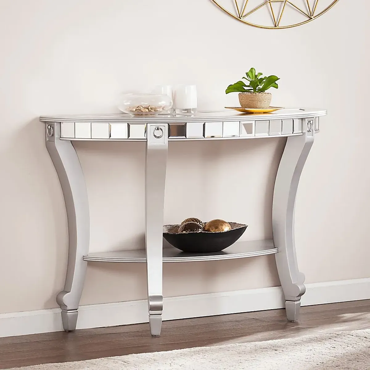 Lumley Silver Console Table