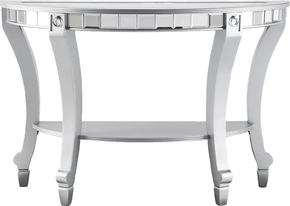 Lumley Silver Console Table