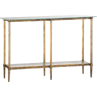 Extine Gold Sofa Table | Furniture.com