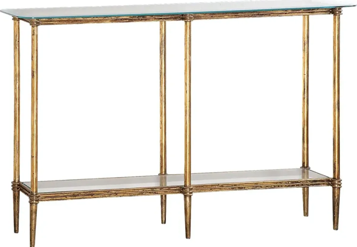 Extine Gold Sofa Table