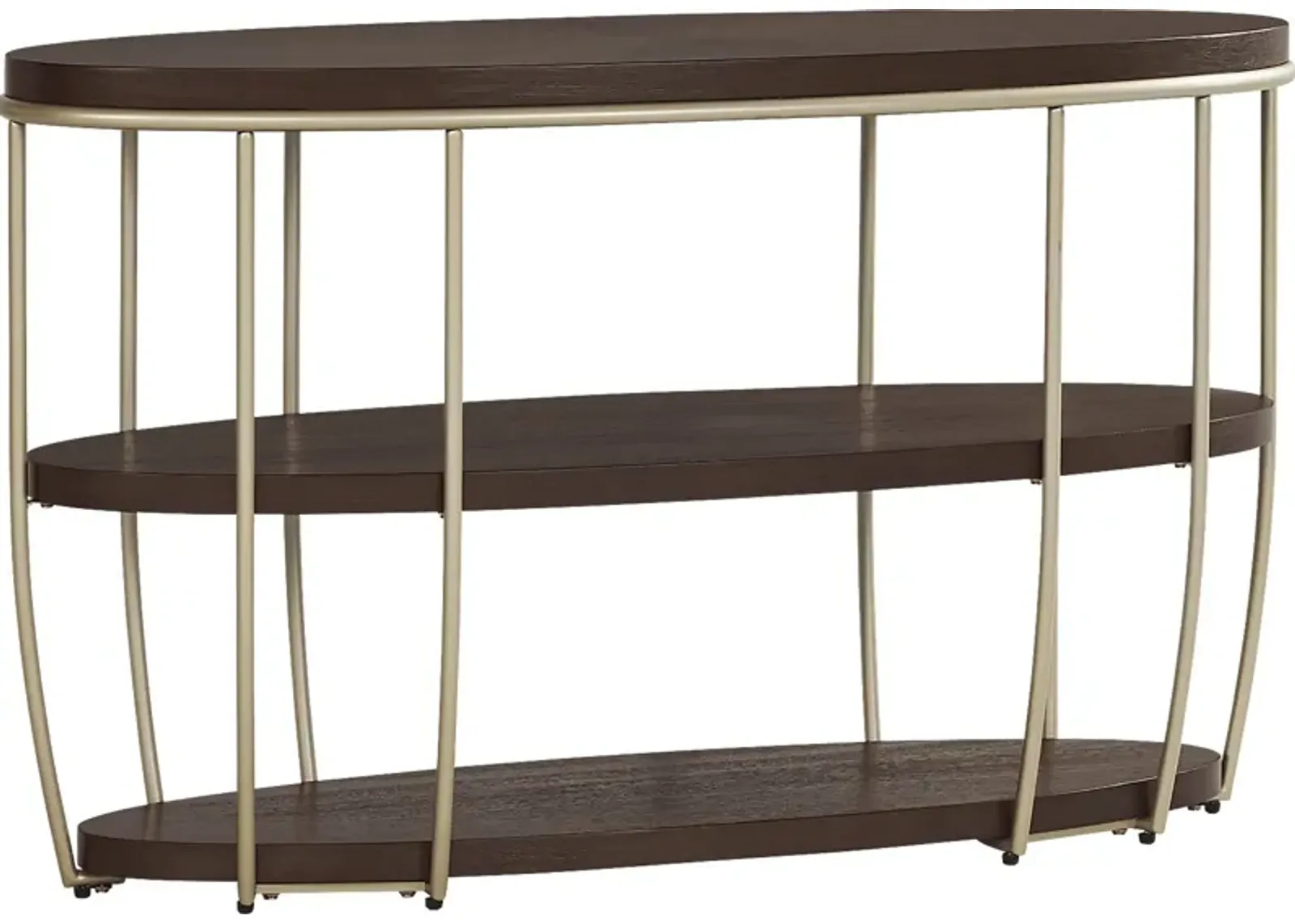 Prospect Heights Brown Cherry Sofa Table