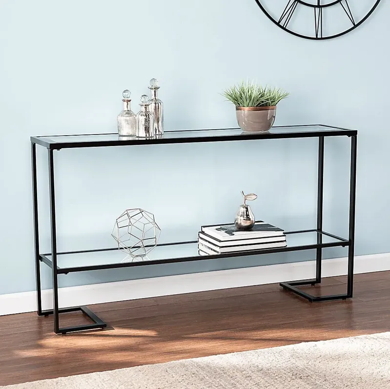 Hasse Black Console Table