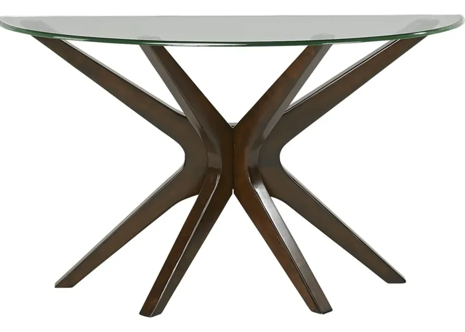 Edina Espresso Sofa Table