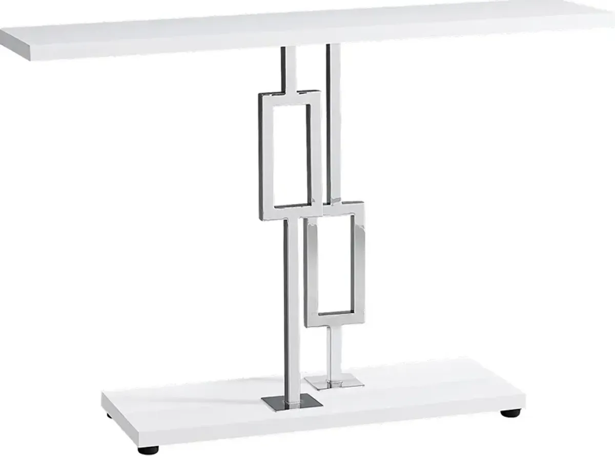 Enloe White Console Table