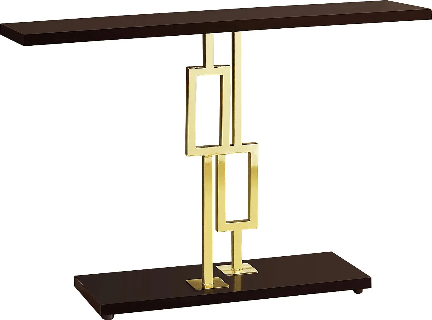 Enloe Cappuccino Console Table