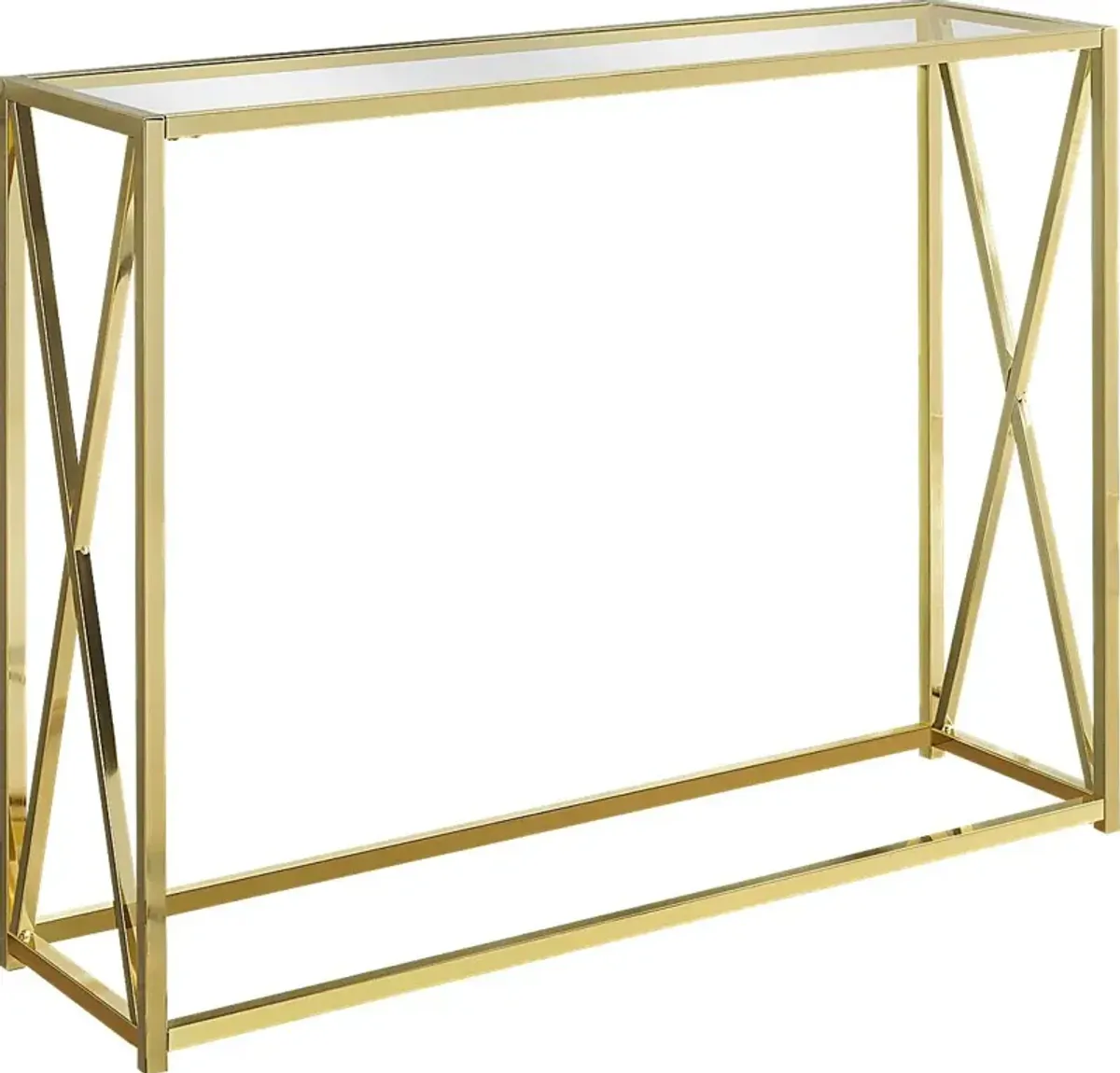 Nottoway Gold Console Table