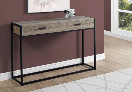 Fairwin Taupe Console Table