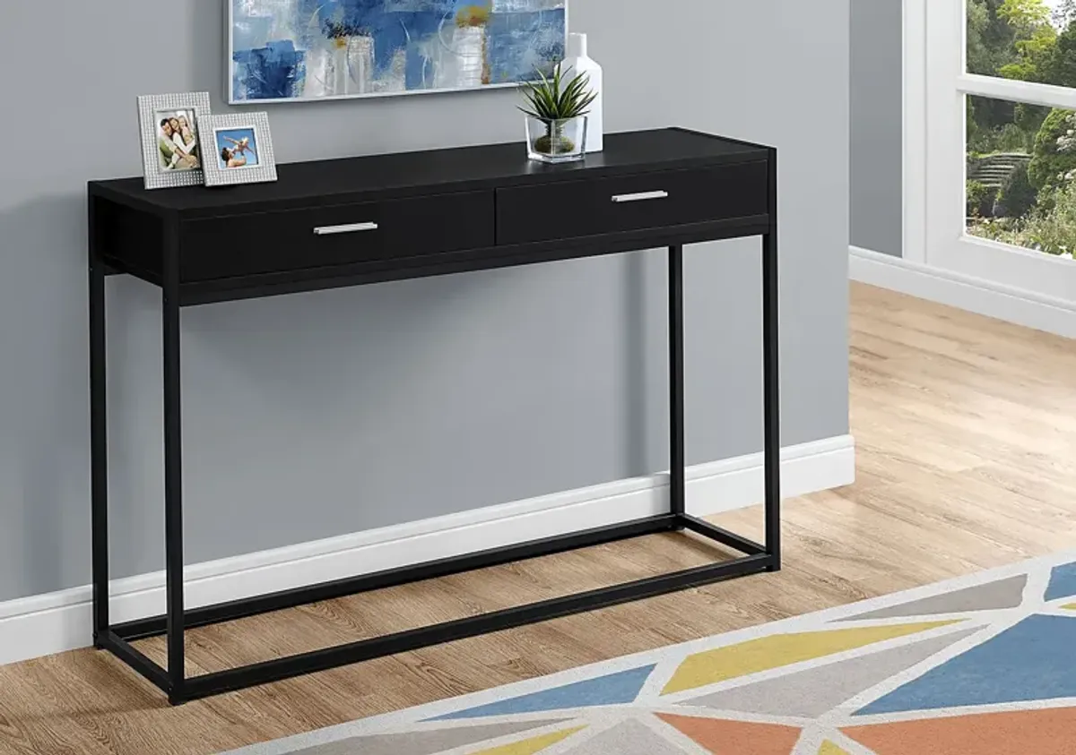 Fairwin Black Console Table