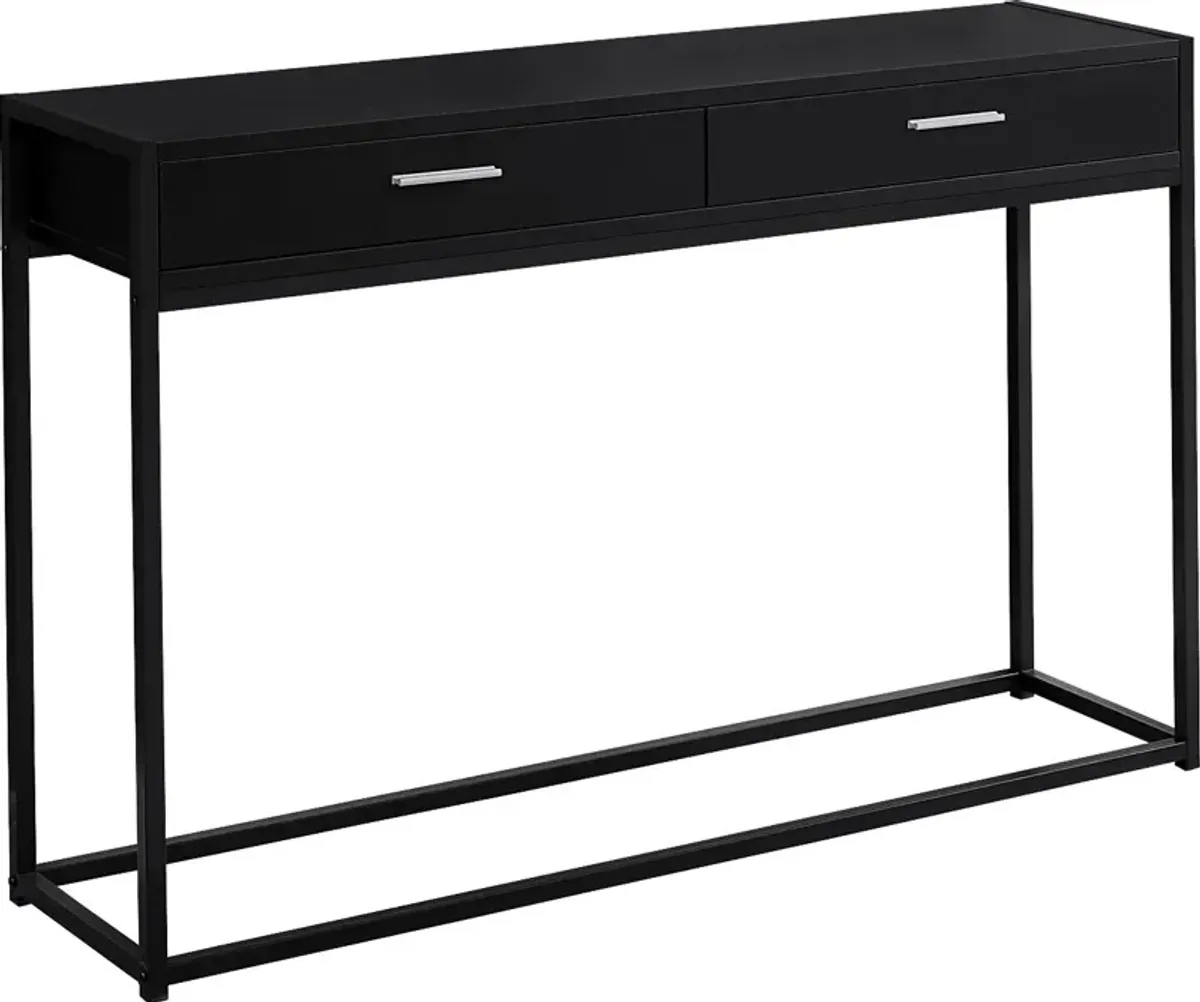 Fairwin Black Console Table