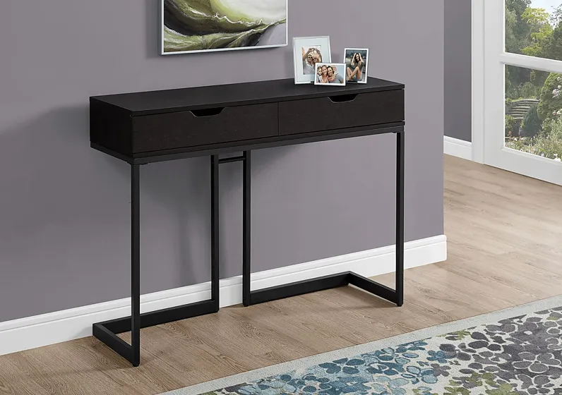 Hayling Cappuccino Console Table