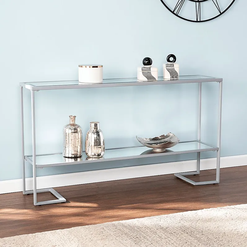 Hasse Silver Console Table