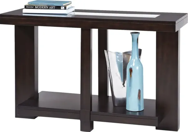 Lochlin Walnut Sofa Table