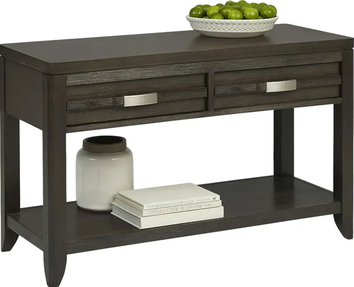 Niccolo Brown Sofa Table