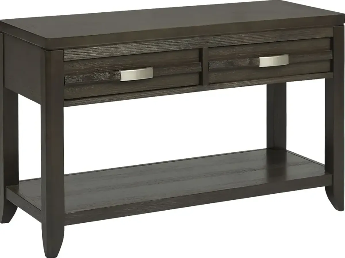 Niccolo Brown Sofa Table