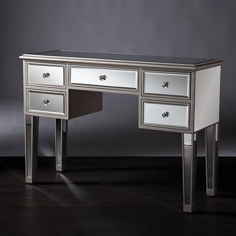 Mansur Silver Console Table