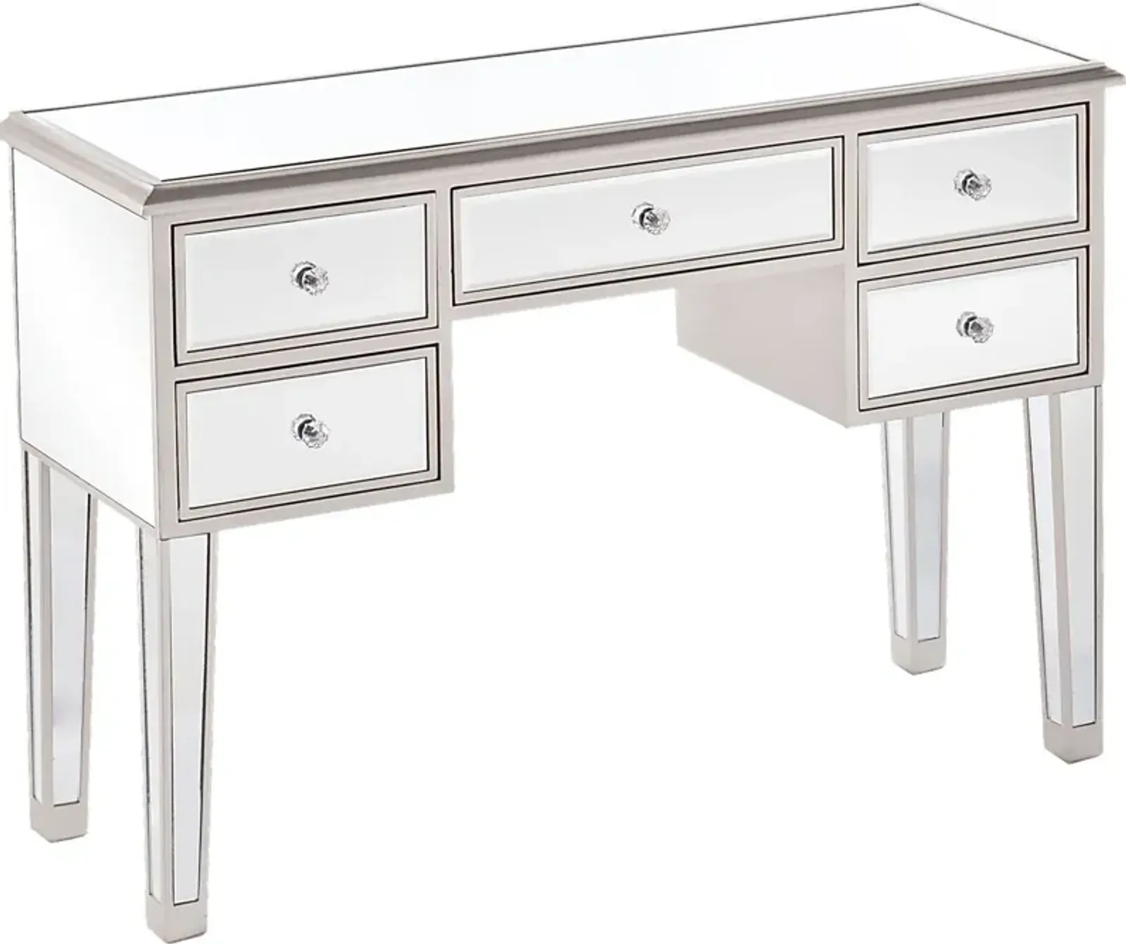 Mansur Silver Console Table