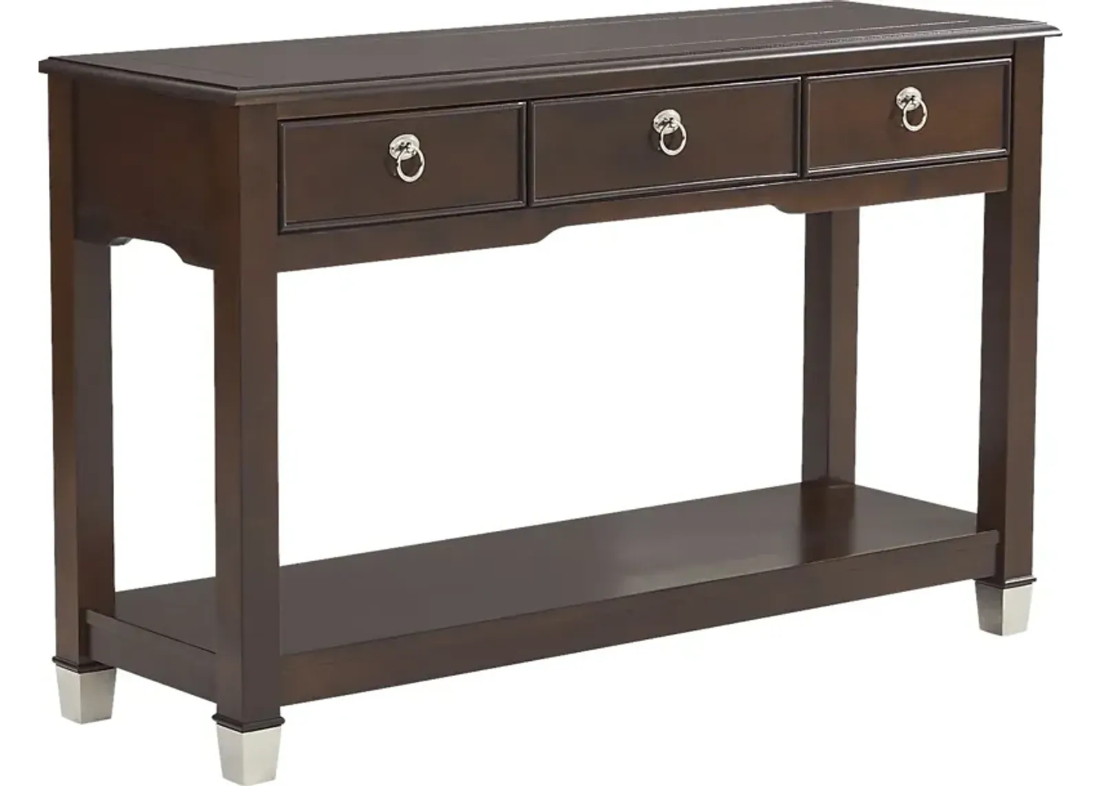 Elshan Walnut Sofa Table