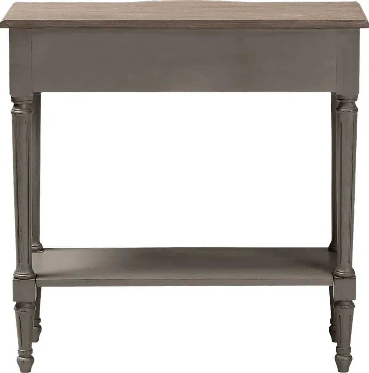 Natrona Gray Console Table