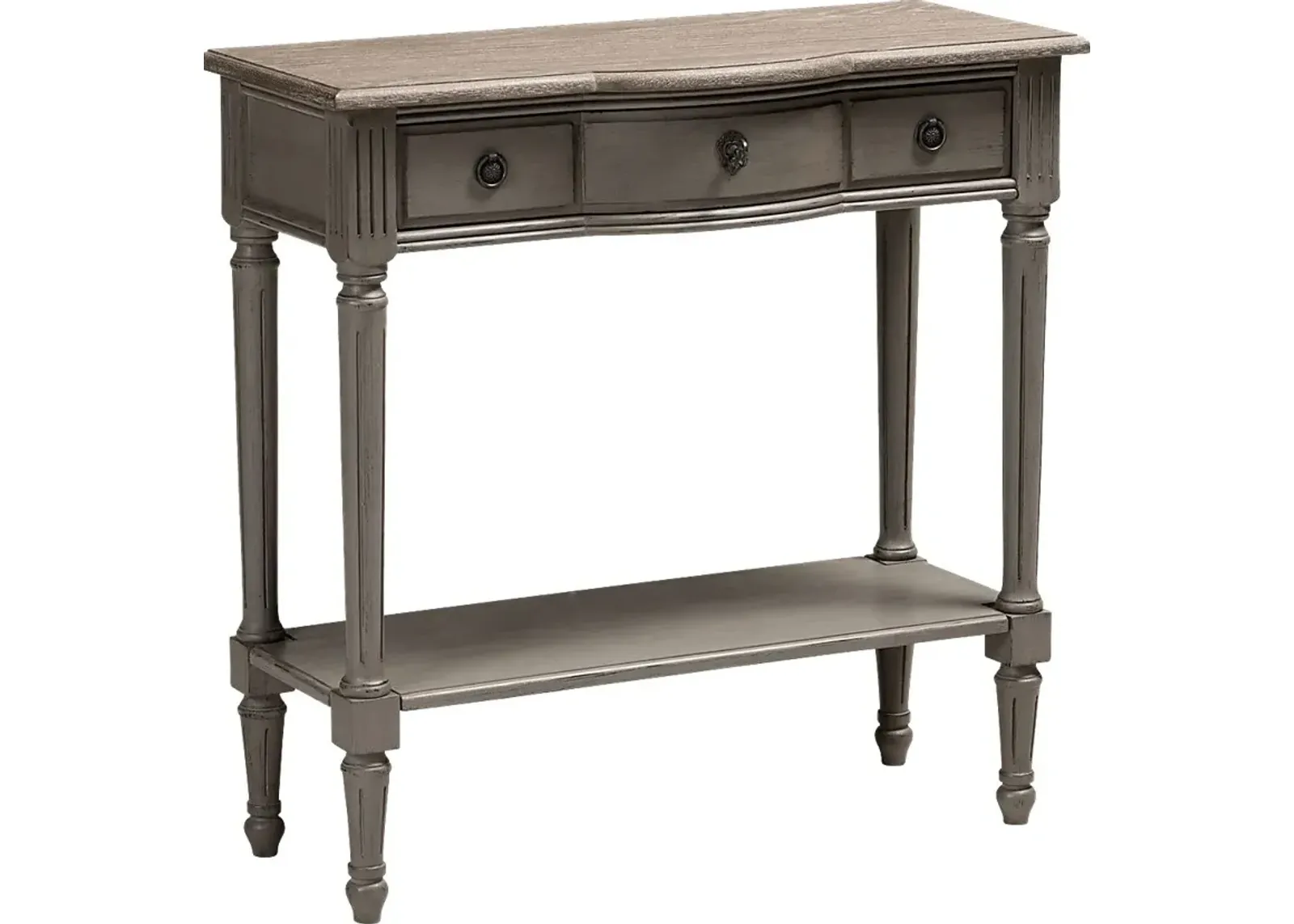 Natrona Gray Console Table