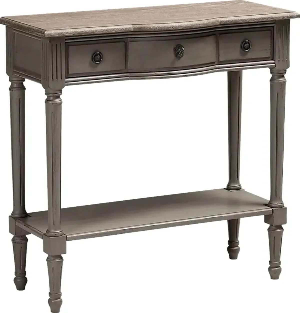 Natrona Gray Console Table