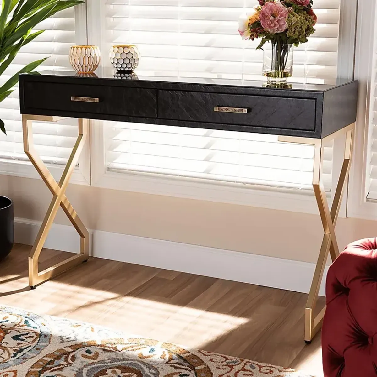 Clairewood Brown Console Table