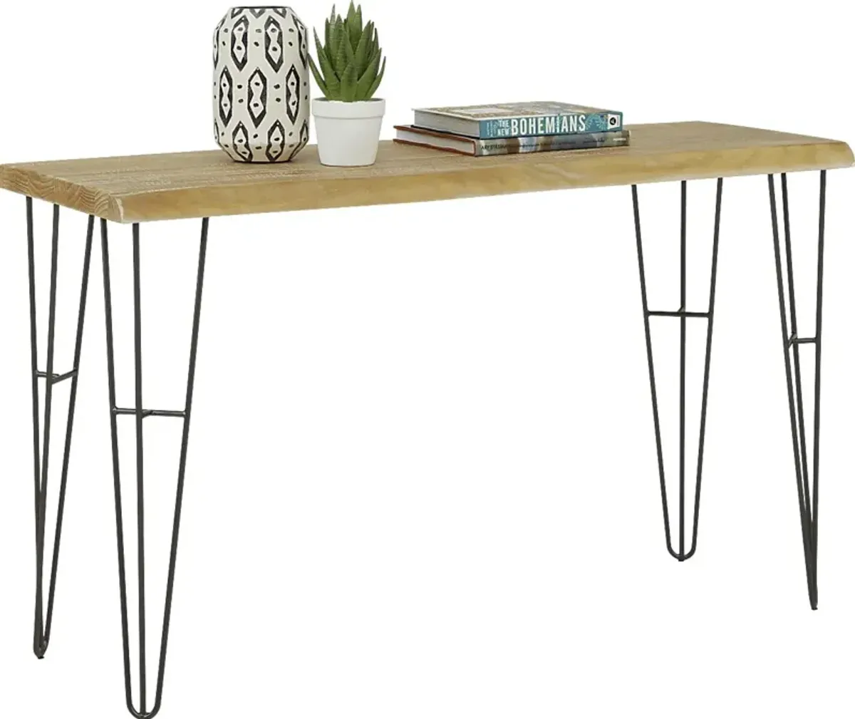 Palm Grove Brown Sofa Table