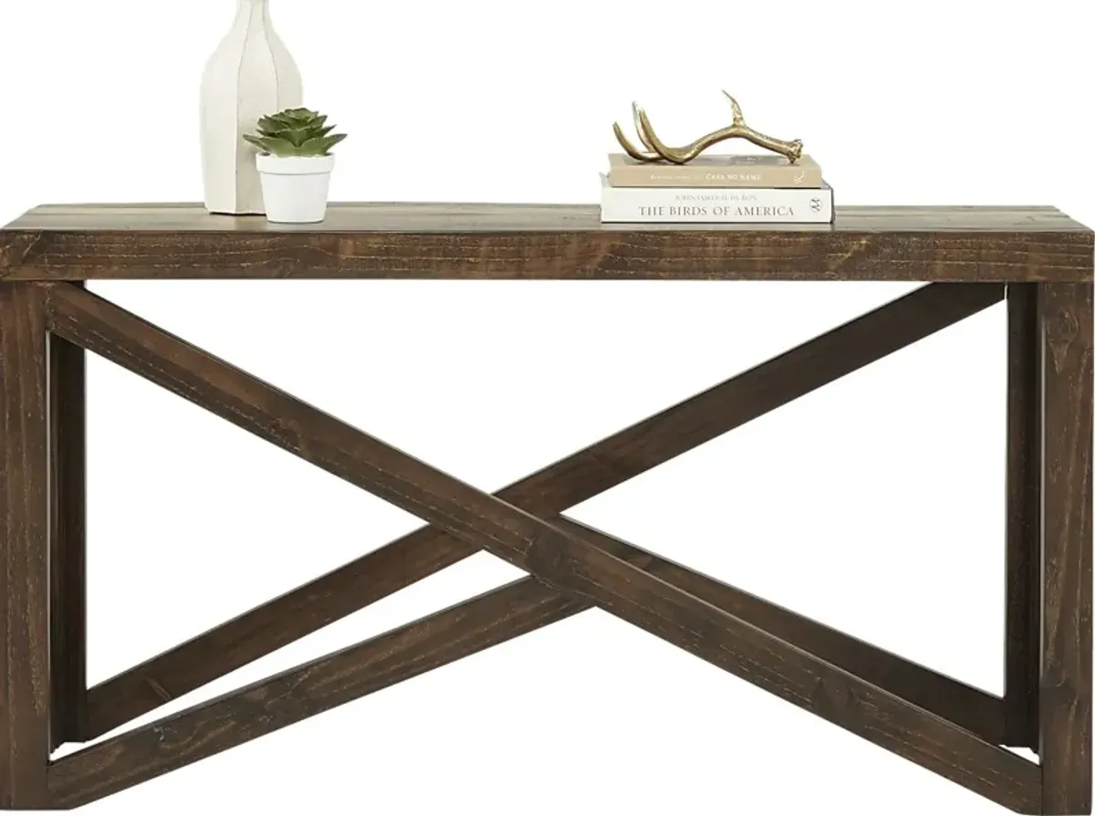 Westover Hills Brown Sofa Table