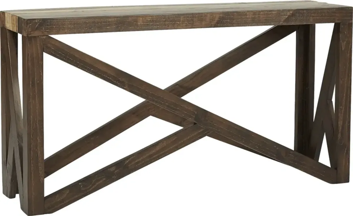 Westover Hills Brown Sofa Table