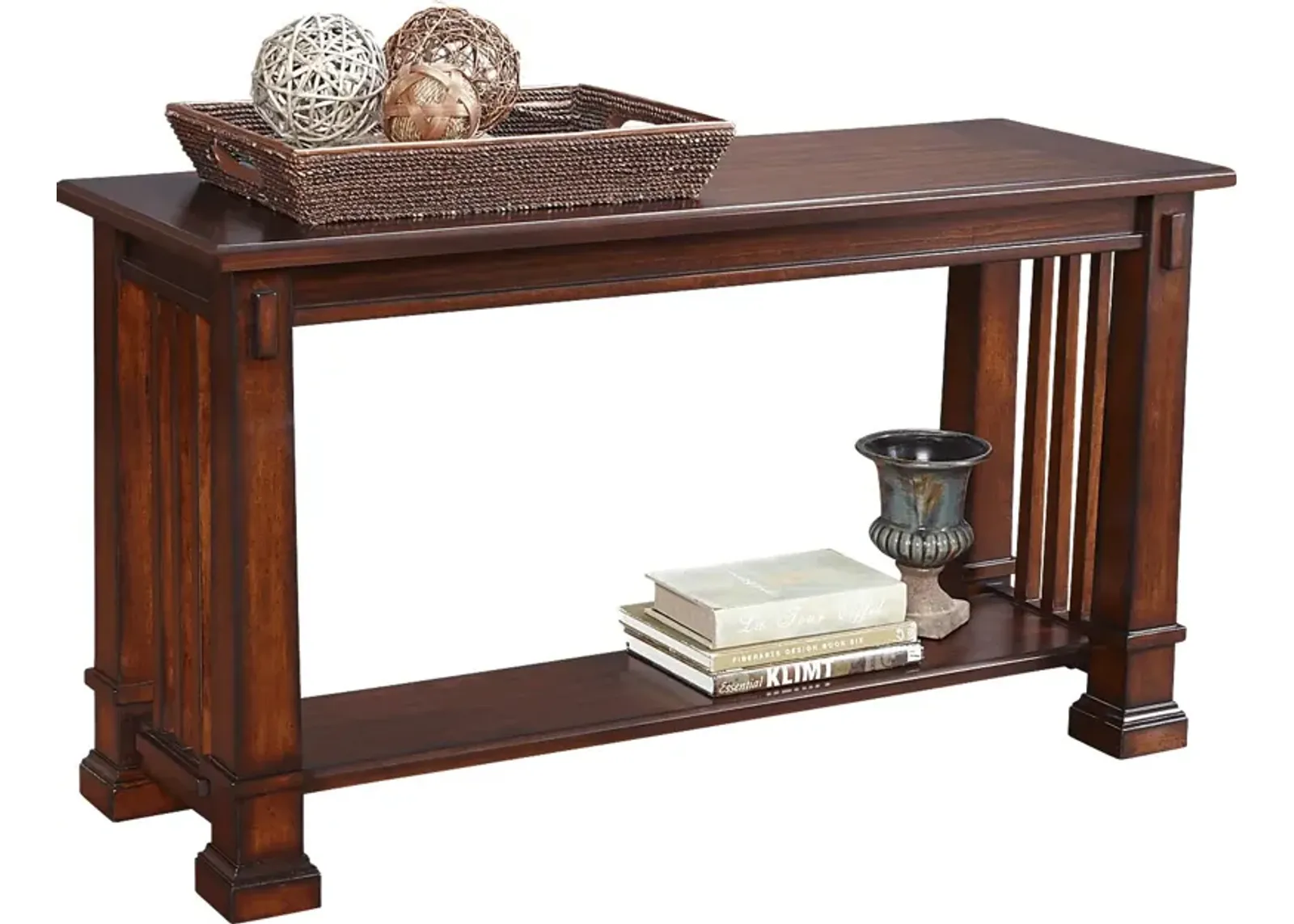 Clairfield Tobacco Sofa Table