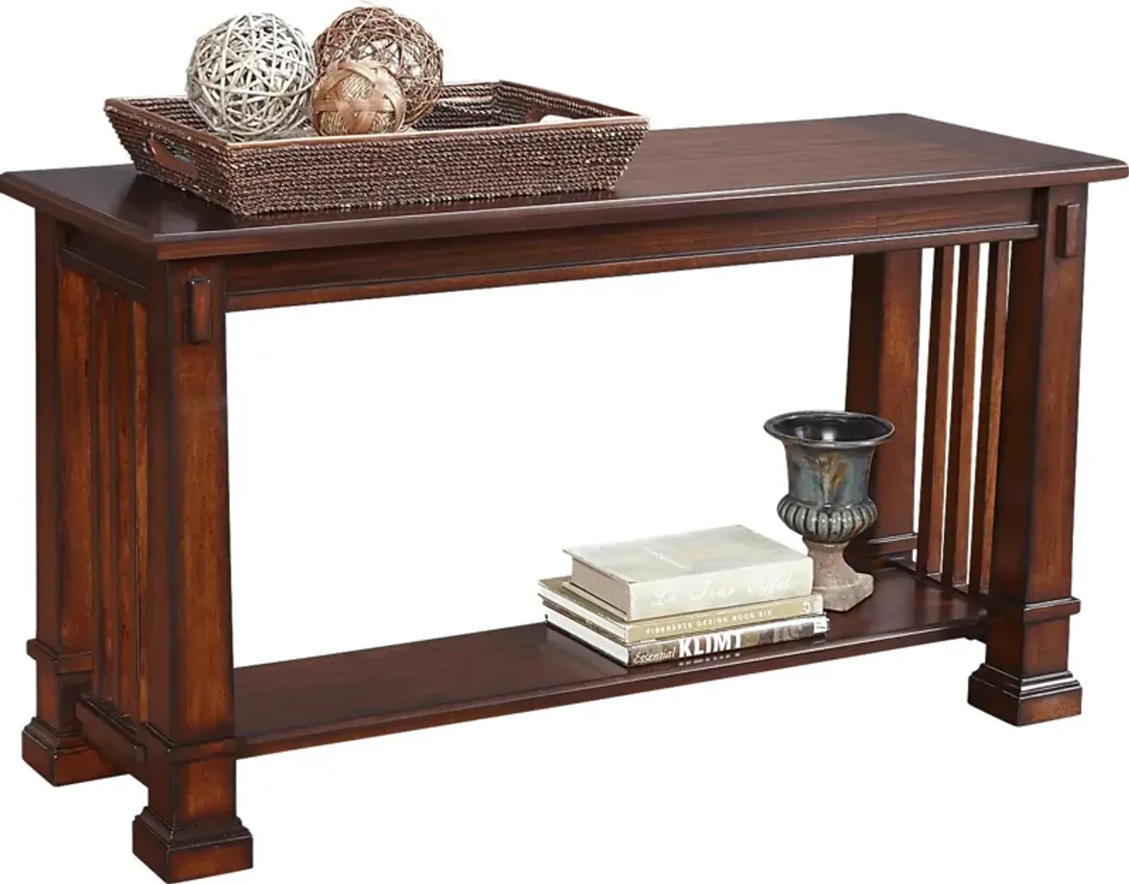 Clairfield Tobacco Sofa Table