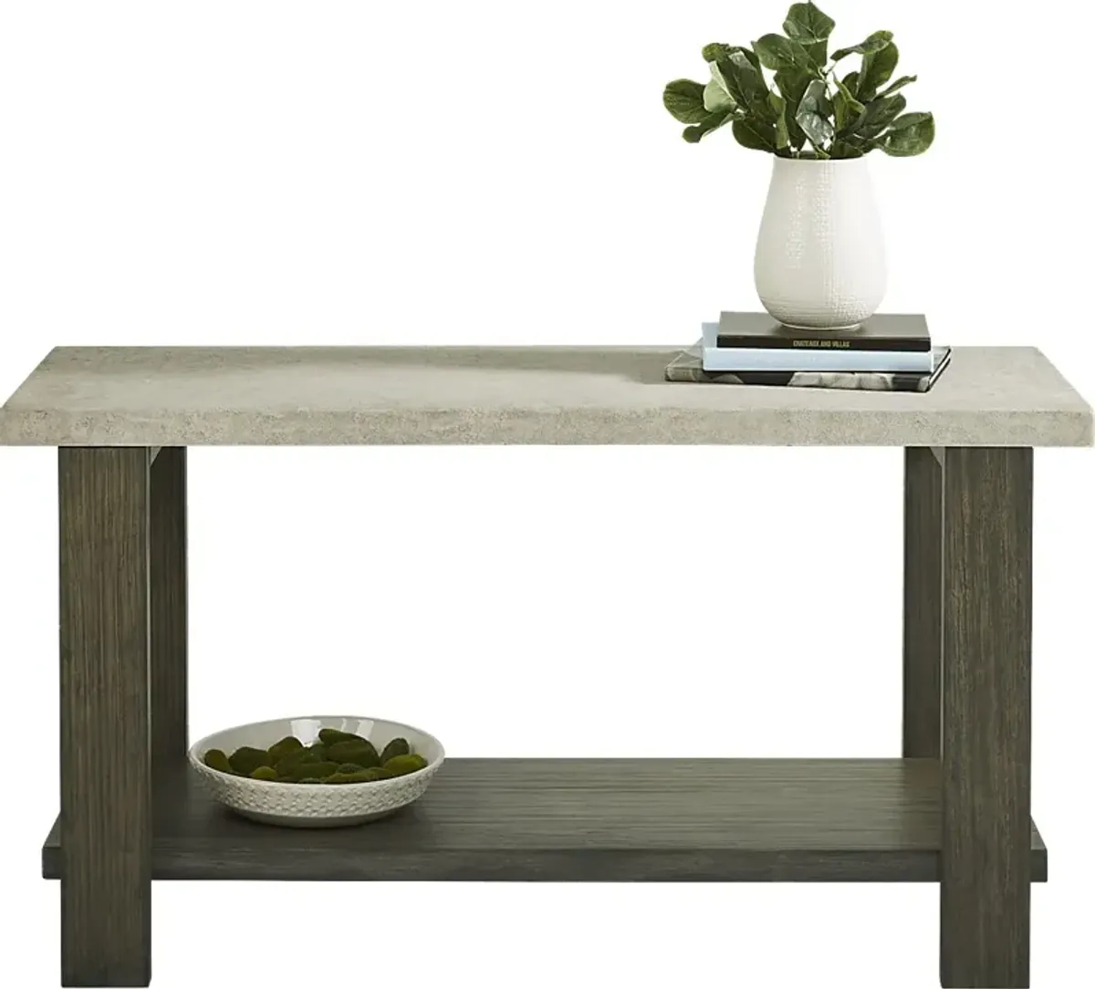 Sanger Gray Sofa Table