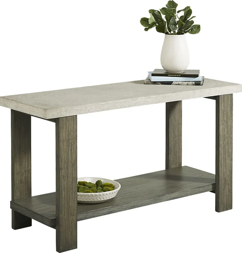 Sanger Gray Sofa Table