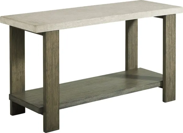 Sanger Gray Sofa Table