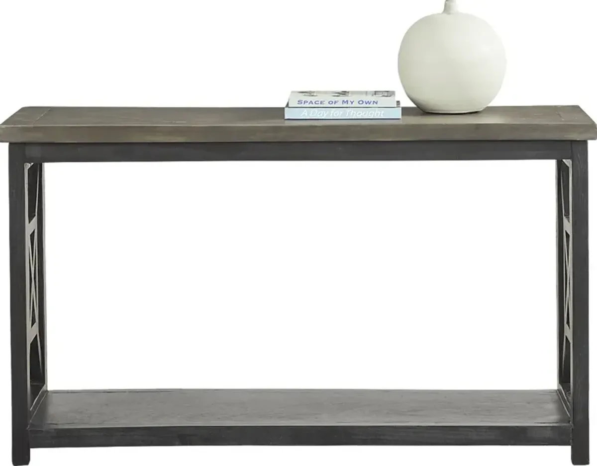 Danusa Black Sofa Table