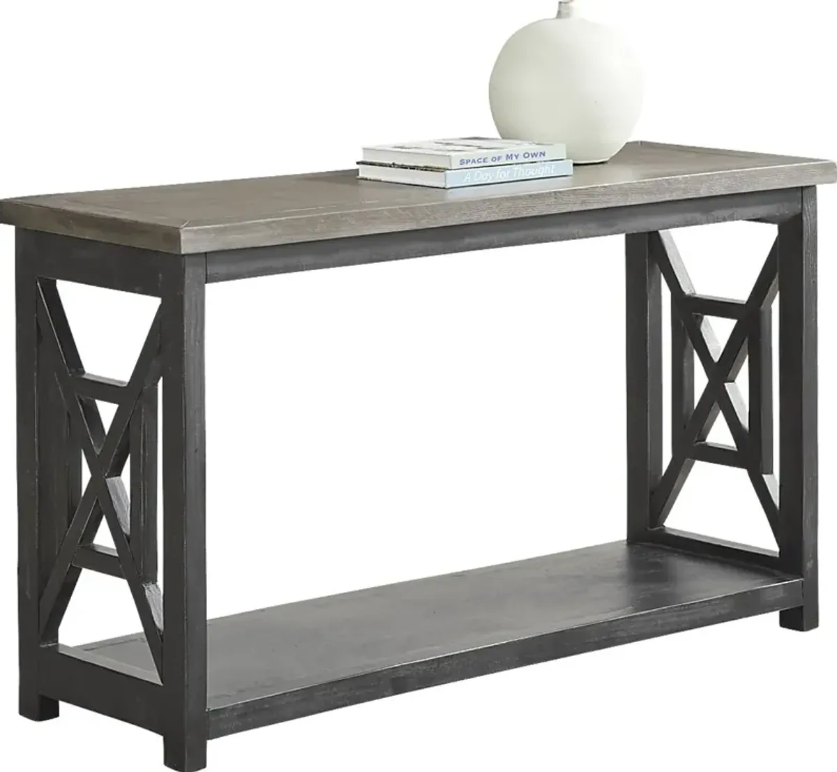 Danusa Black Sofa Table