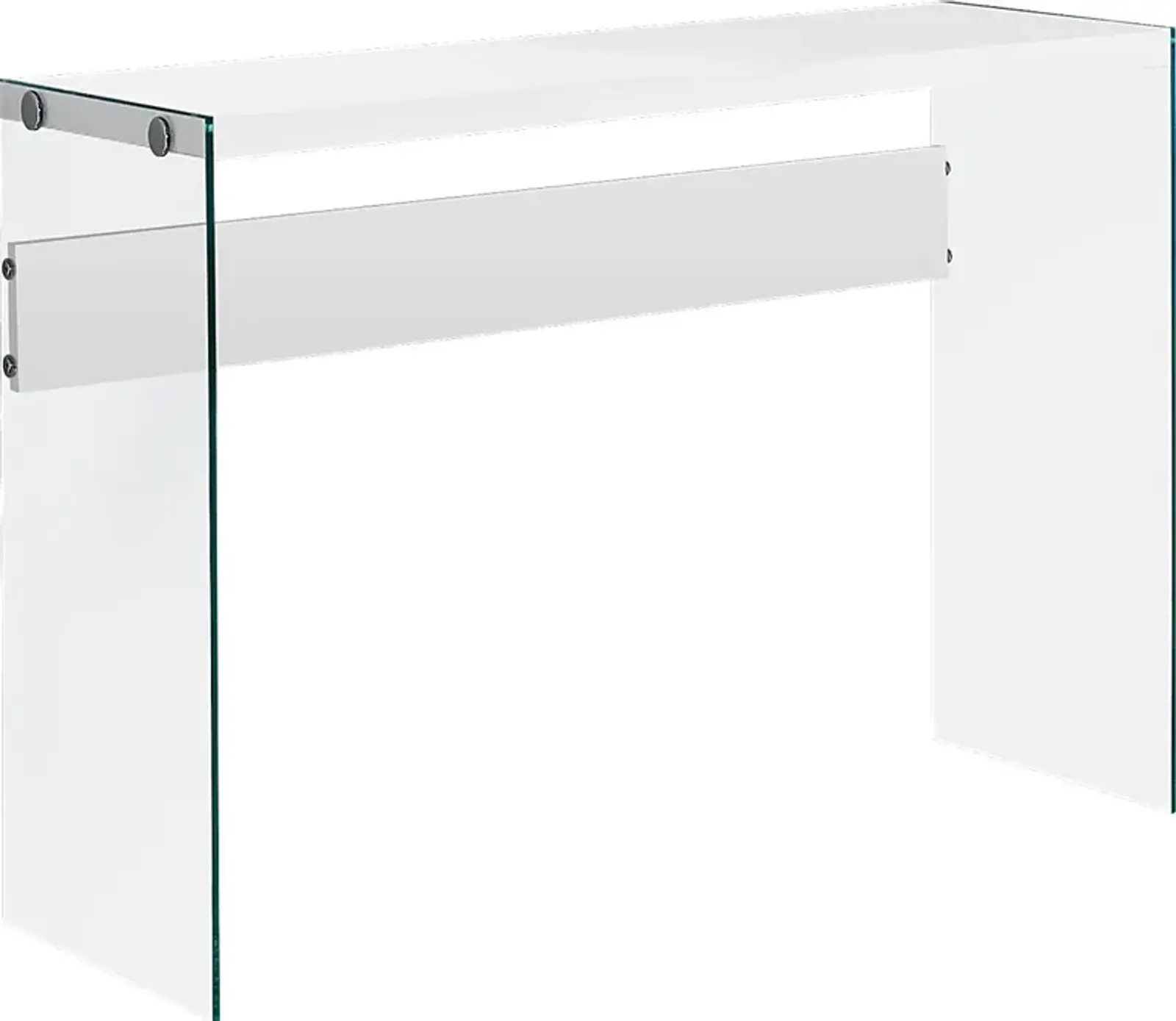 Housely White Console Table