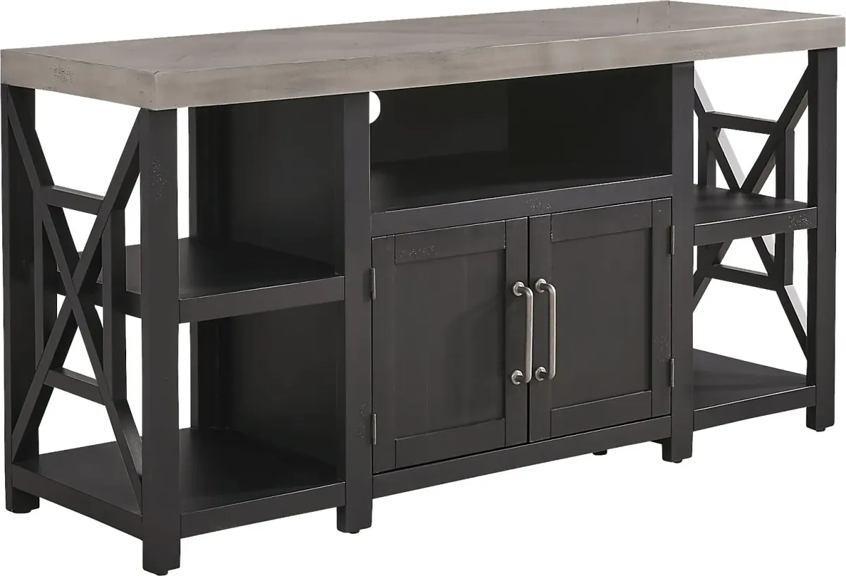 Danusa II Black 62 in. Console