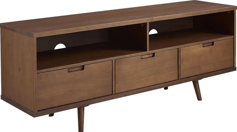 Dartwood Walnut 58 in. Console