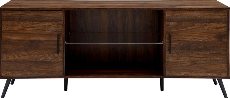 Hemwick Walnut 60 in. Console