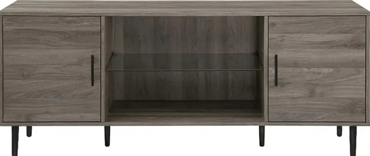 Hemwick Gray 60 in. Console