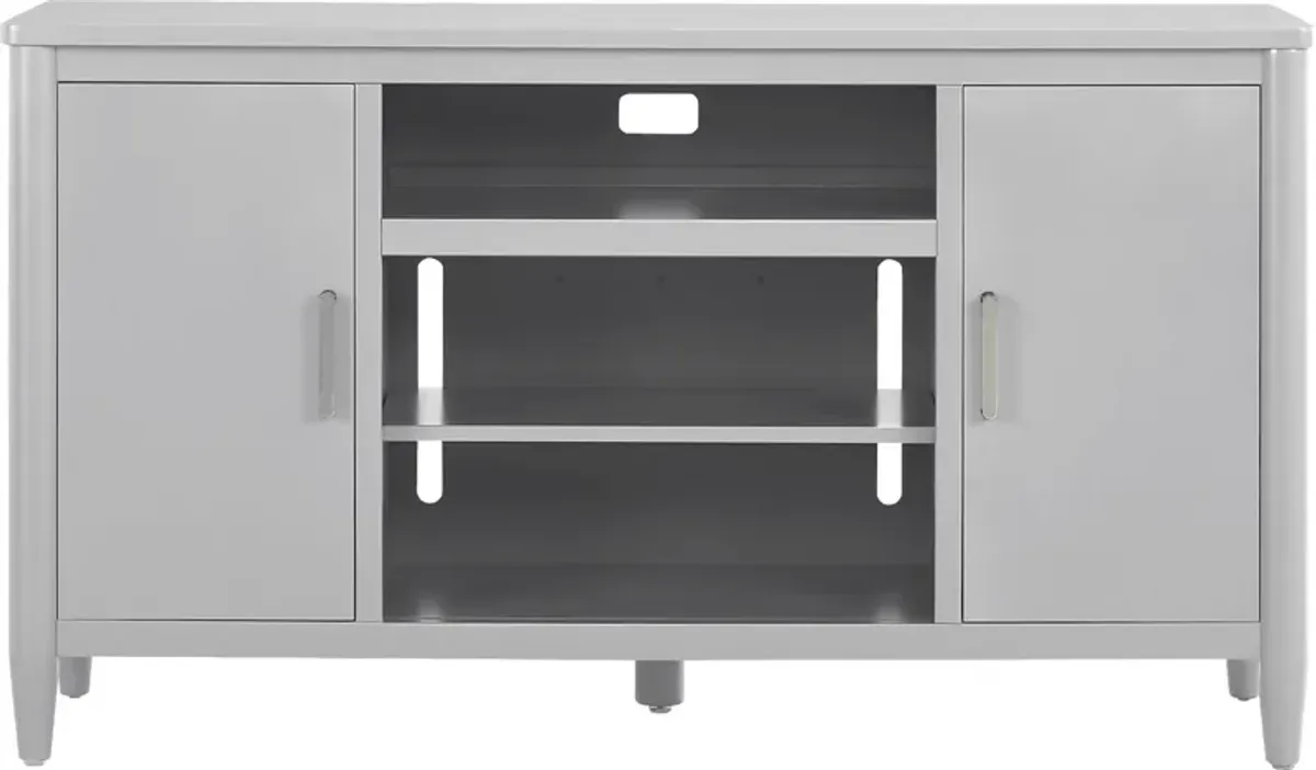 Modern Villa Light Gray 62 in. Console