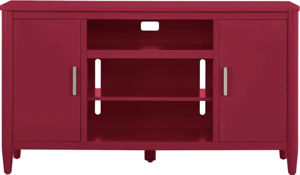 Modern Villa Red 62 in. Console