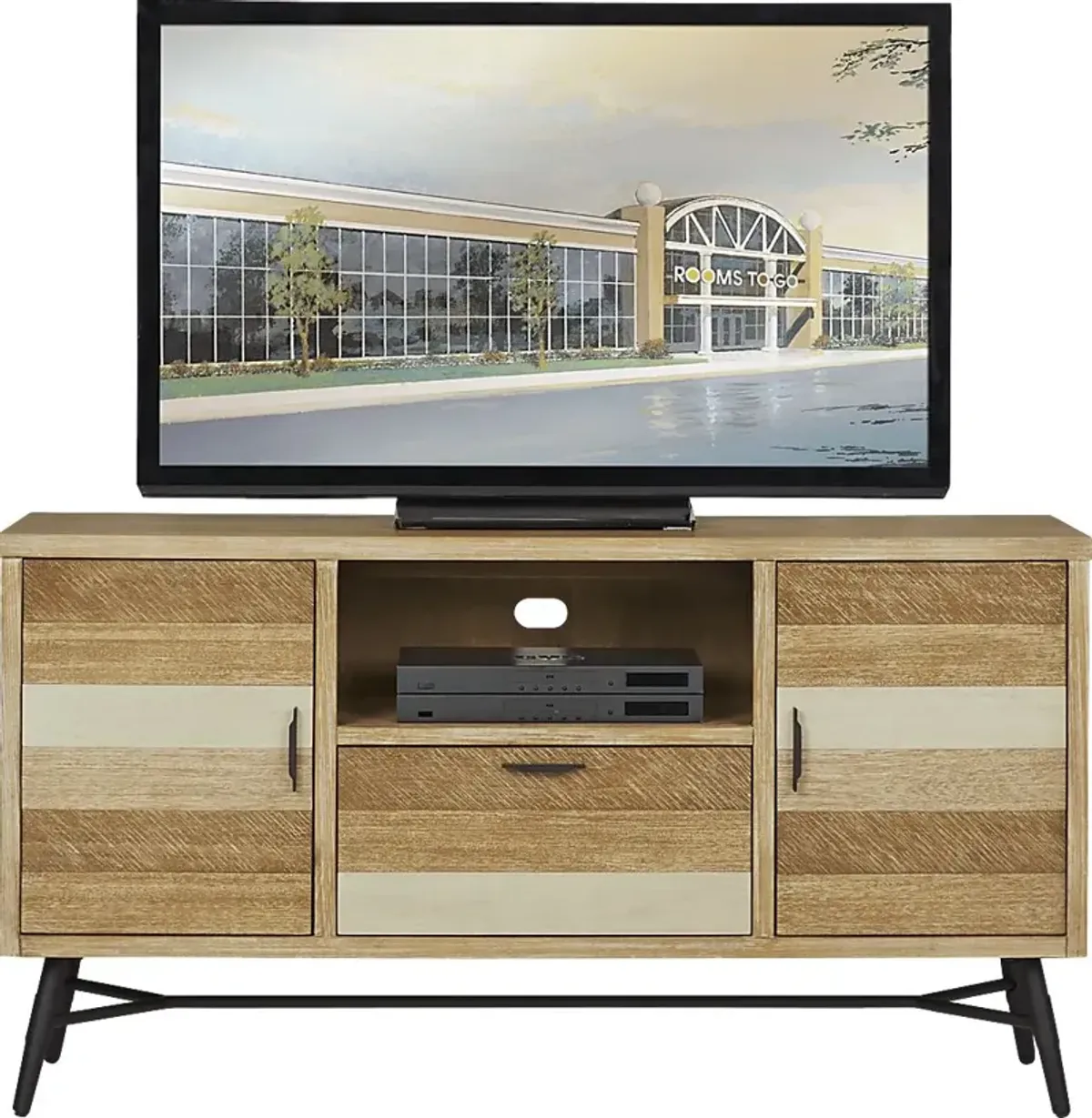 Midtown Loft Natural 60 in. Console