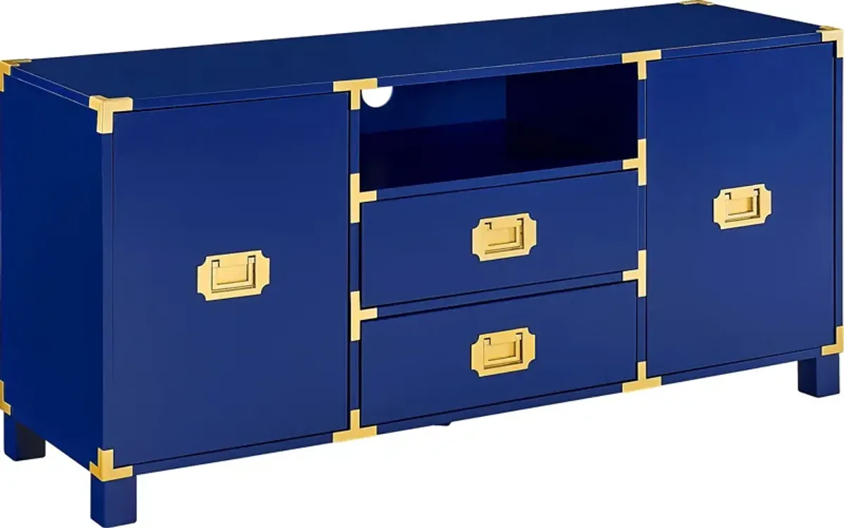 Elegans Blue 52 in. Console