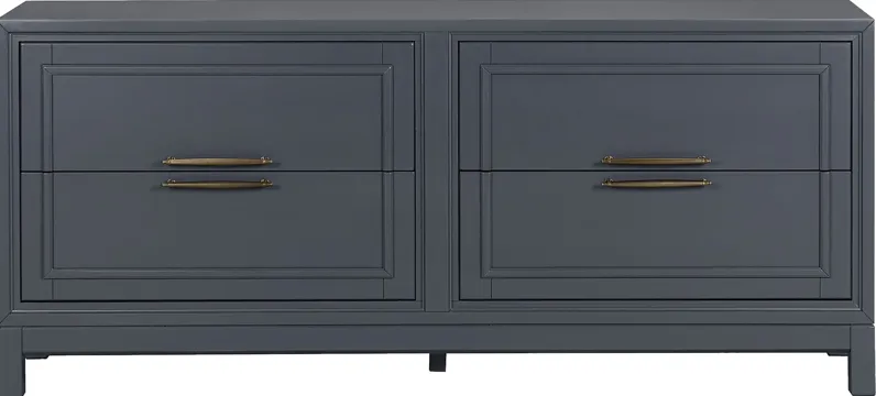 Albion Blue 72 in. Console