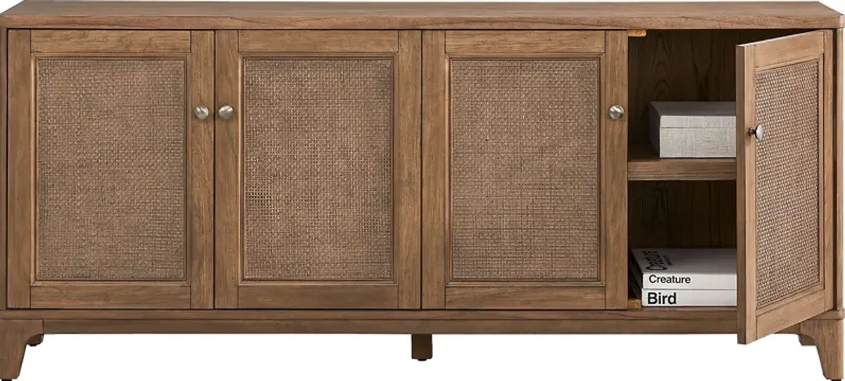 Garden Grove Brown 70 in. Console