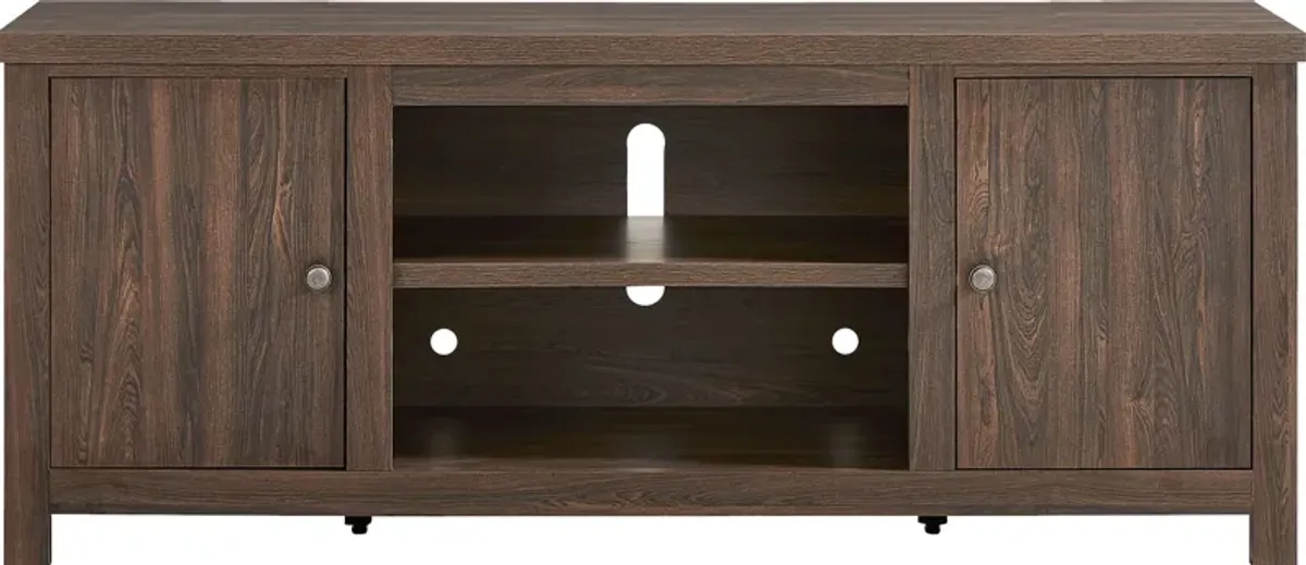 High Mountain Oak 66 in. Console