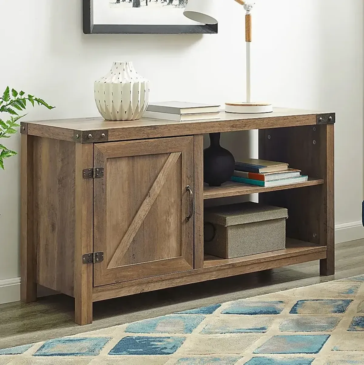 Nettleship Oak 44 in. Console