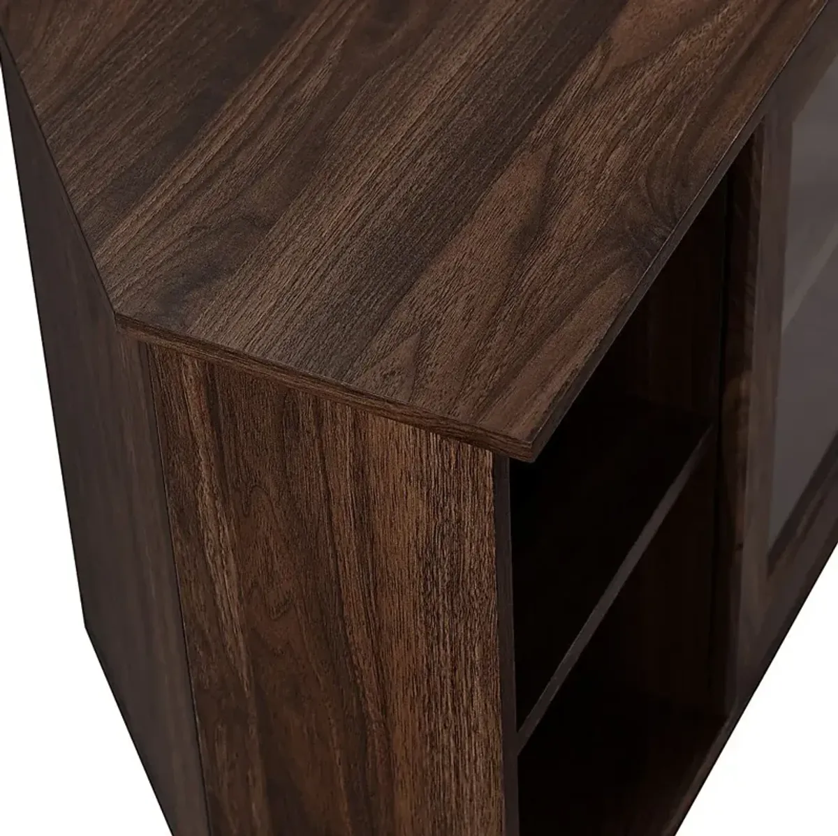 Arbor Circle Dark Brown 48 in. Console