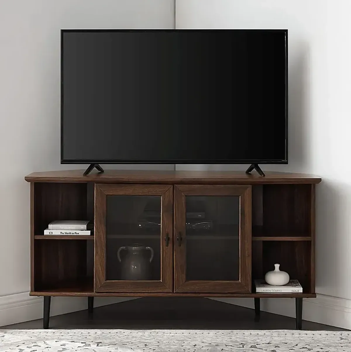 Arbor Circle Dark Brown 48 in. Console